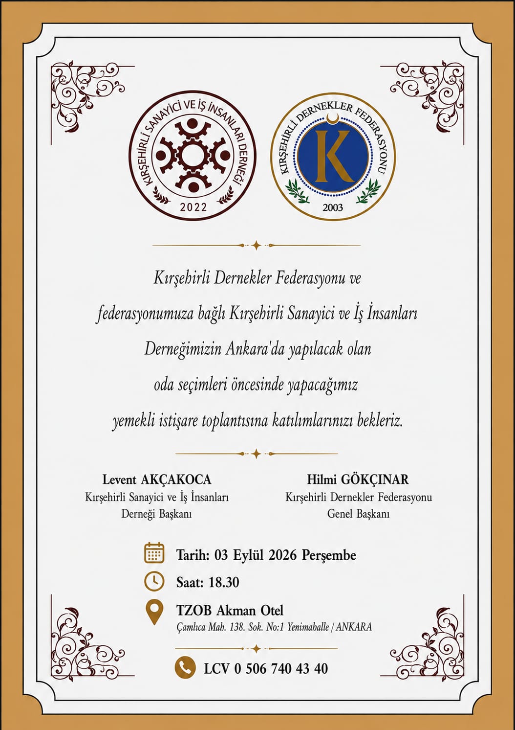 İstişare Toplantısı